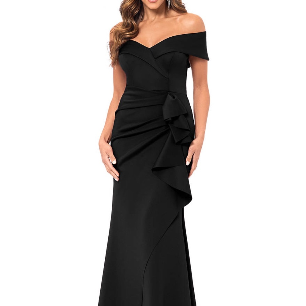 Belk Elegant Black Strapless Dress